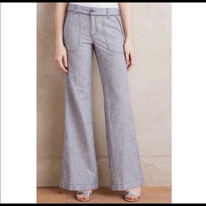 Anthro Pilcro & The Letterpress Linen Pants